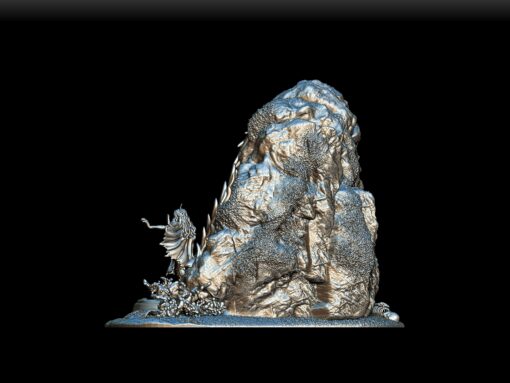 90 Sea Hag Full-Body left profile – Monstrous Menagerie Collectible Miniature
