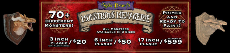 Monsterous Menagerie Banner Image