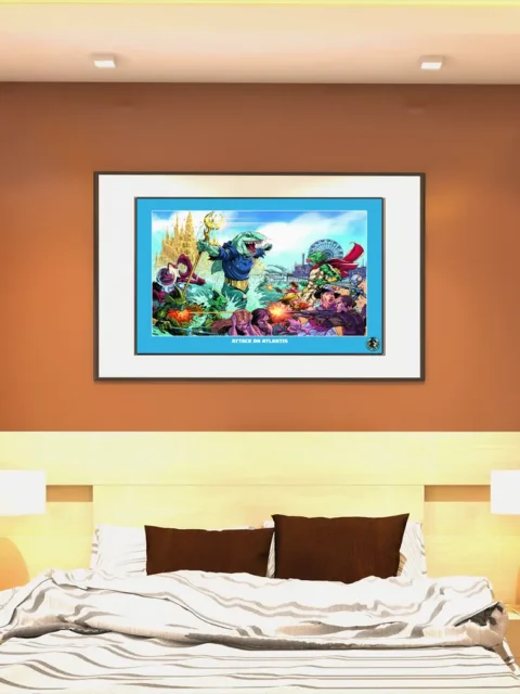 Escape From Dulce underwater conflict illustration