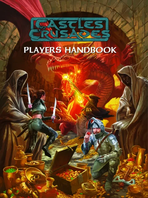 Players Handbook alternate cover with red dragon