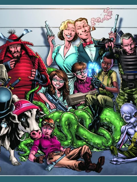 Class Of 1999 sci-fi fantasy group portrait