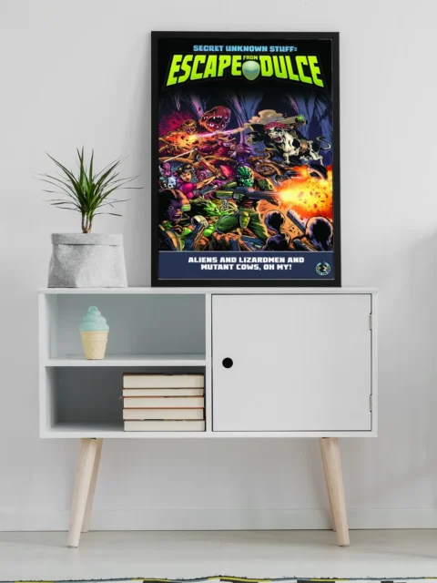 Sci-fi fantasy combat with mutants and lizardmen