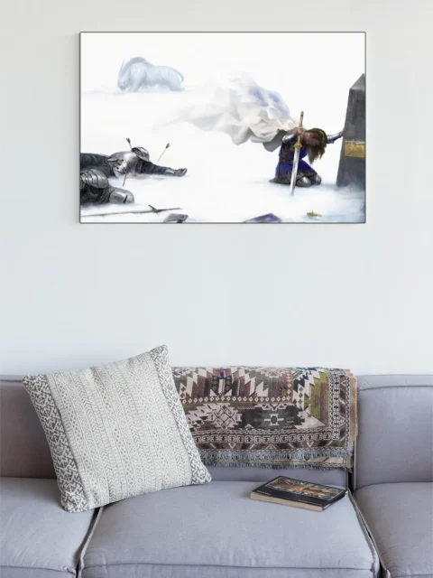 Graveyard Heroes fantasy moment of honor and loss