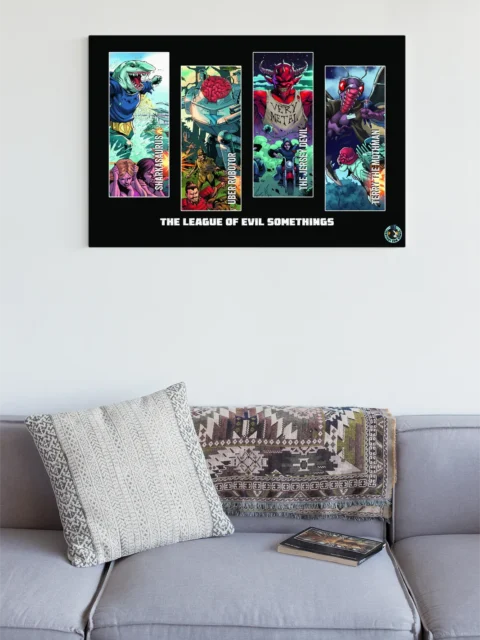 Escape From Dulce villain character panels