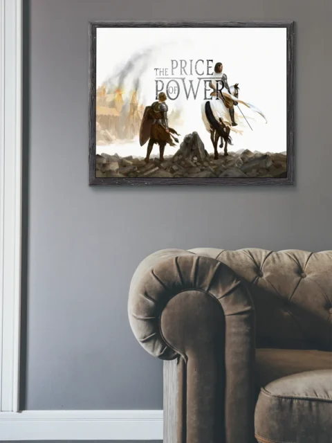 The Price Power fantasy cover art showing mounted leader