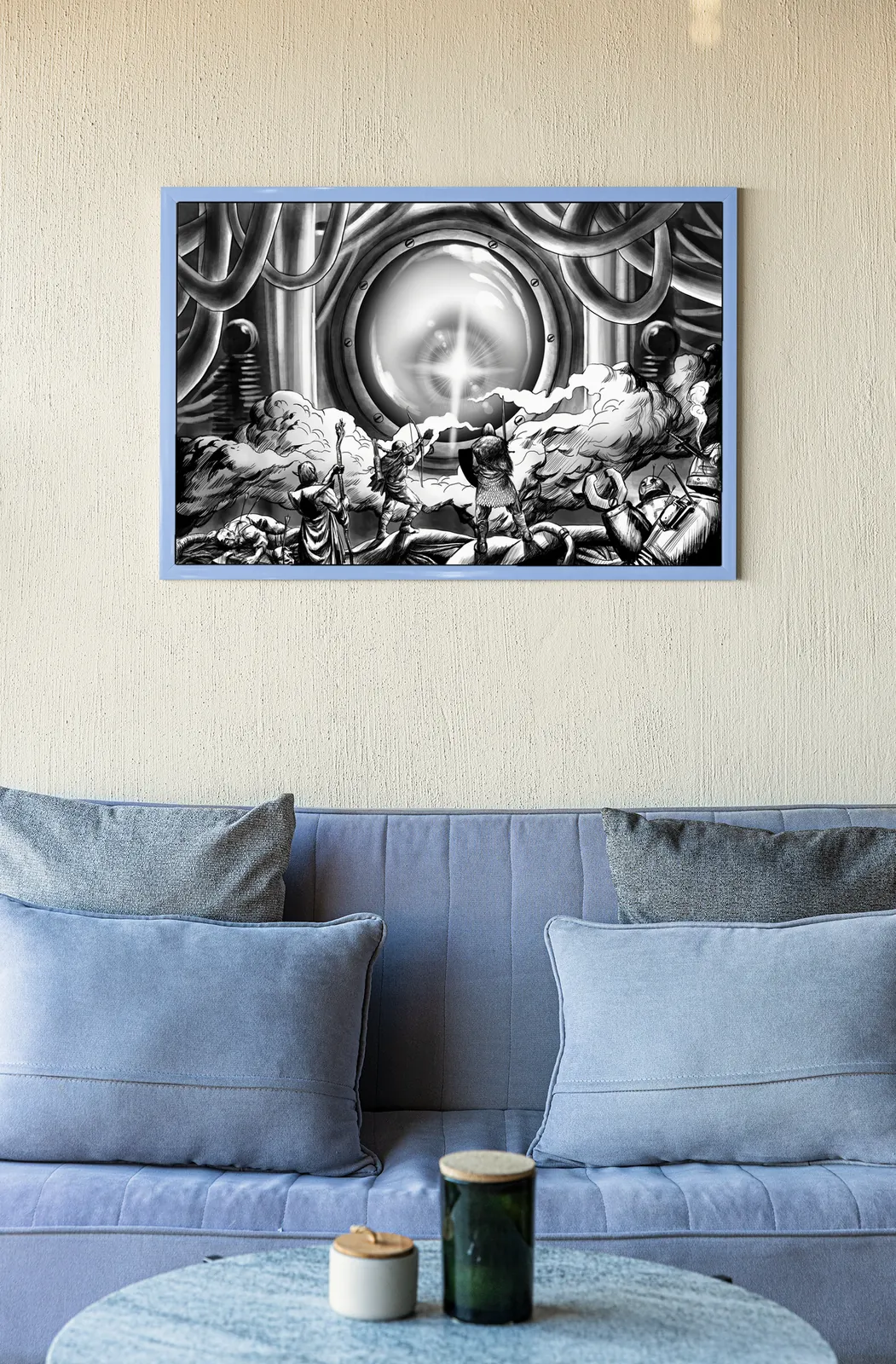 Great Eye arcane siege wall art with ambush