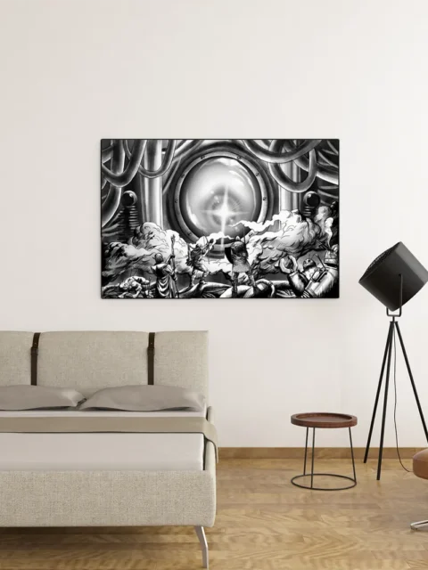 Ambush at the Great Eye wall art scene