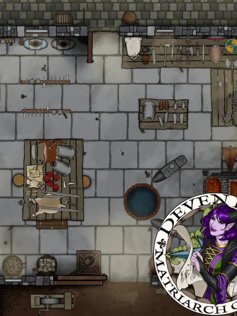 Fantasy workshop arranged for open movement