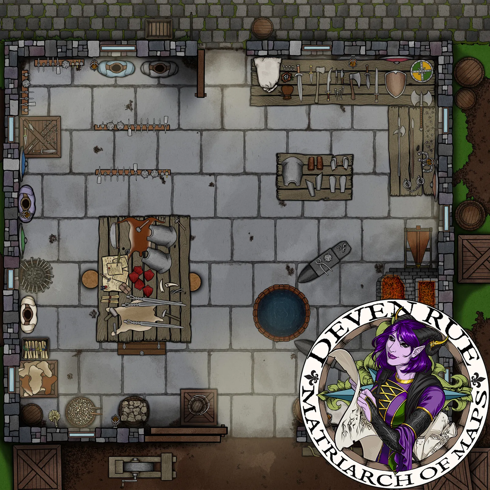 Fantasy workshop arranged for open movement