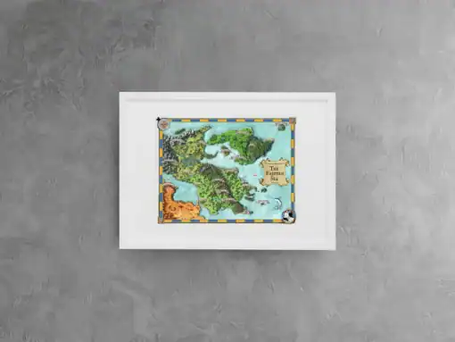 Euphoros Canvas | Deven Rue Fantasy Cartography | Noble Dwarf