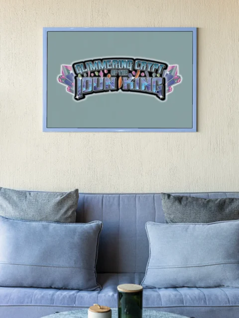 Stylized crystal logo with sharp symmetry