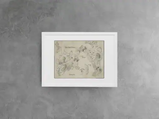 Kroako Fantasy Archipelago Map Canvas - Deven Rue Art