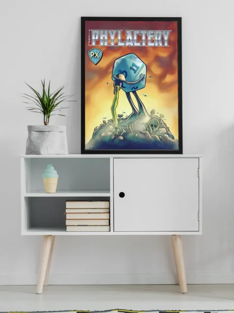 Phylactery 2 Cover fantasy canvas artwork living die