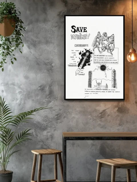 Save VS Disbelief 1 fantasy canvas artwork myth fragments