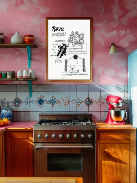 Save VS Disbelief 1 fantasy canvas artwork hand drawn scenes