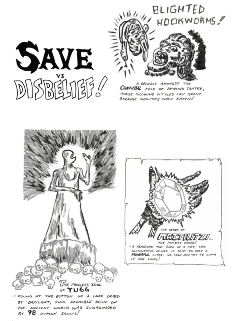 Save VS Disbelief 2 fantasy canvas artwork illustrated relics