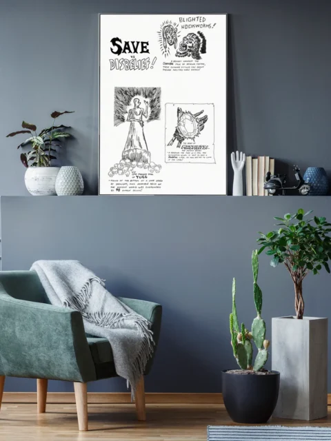 Save VS Disbelief 2 fantasy canvas artwork ominous sketches