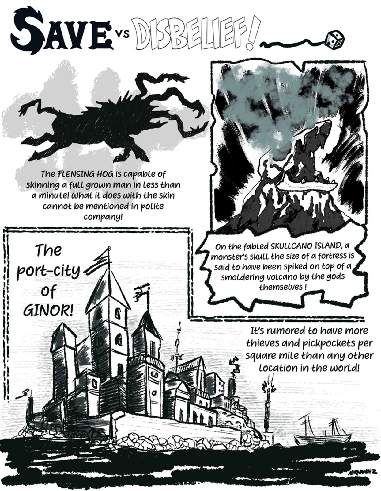 Save VS Disbelief 3 fantasy canvas artwork folklore scenes