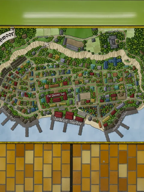 Green spaces integrated throughout the settlement