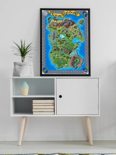 Rivers and lakes connecting inland regions to the sea