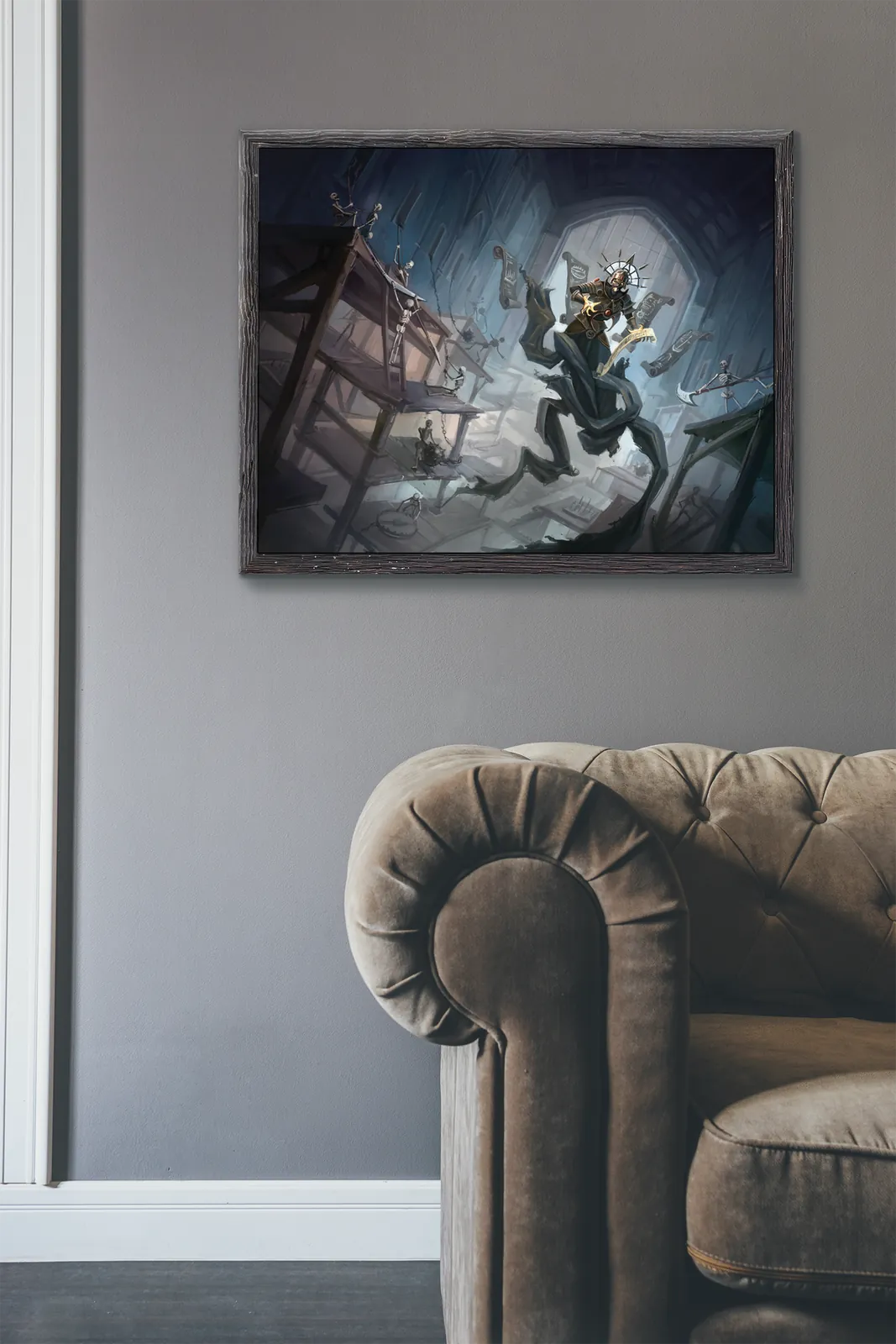 Trap-Centric Dungeons dungeon hazard artwork filled with traps