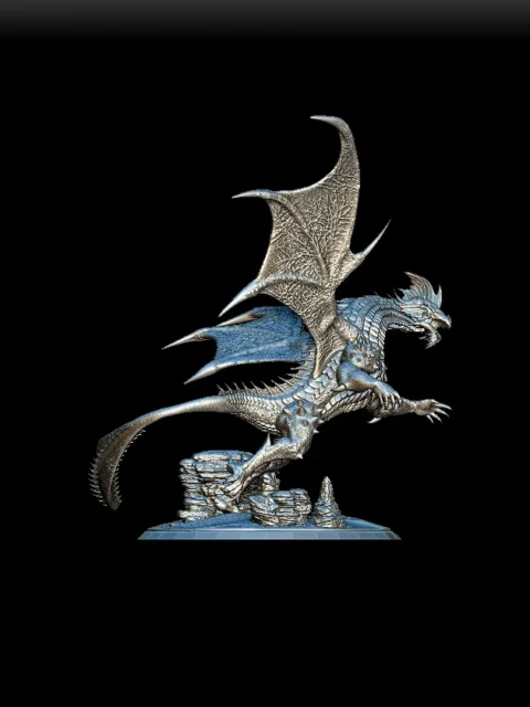 Right Profile highlighting arched neck, scale texture, and forward talon placement