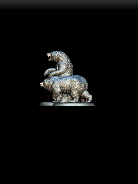 Left Profile emphasizing muscular shoulders and grounded footing