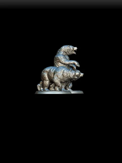 Right Profile highlighting fur texture and paw definition