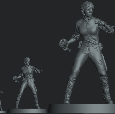 Multi-scale Amelia Earhart display model