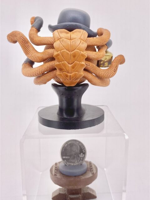 Rear view displaying structural detailing and back elements