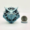 Medanix the White Dragon D10 Percentile miniature