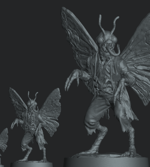 Multi-scale Dr. Terry resin model