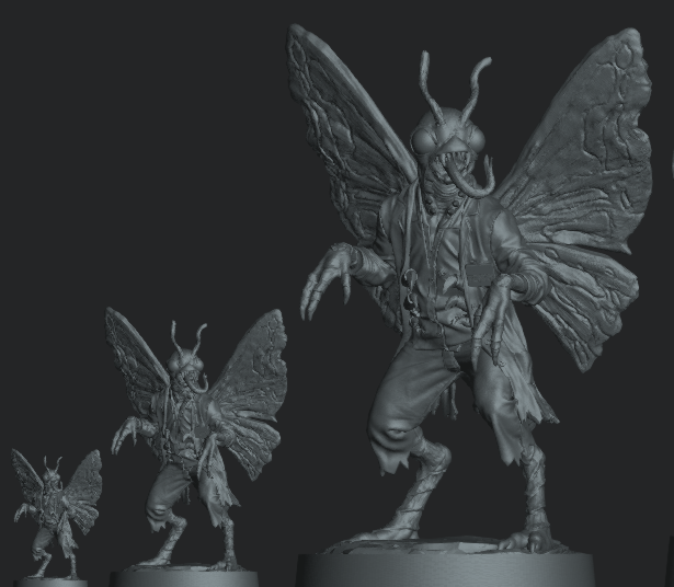 Multi-scale Dr. Terry resin model