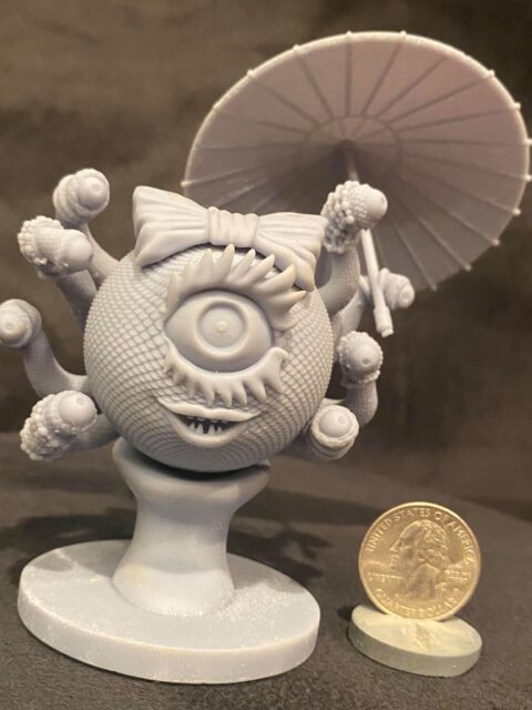 Close-up of canopy texture and handle detailing