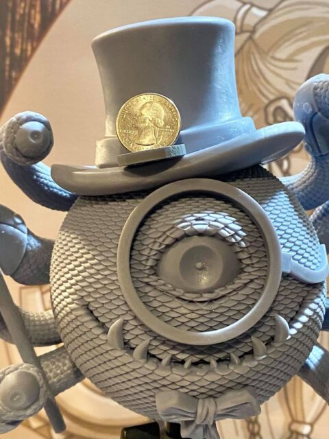 Desktop scale version demonstrating increased size and presence