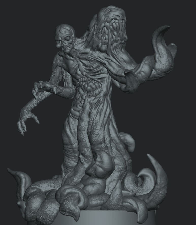 Mutant Commander resin miniature