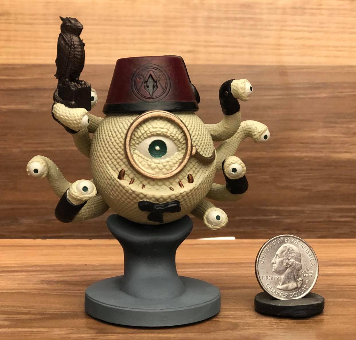 Desktop scale version demonstrating expanded size and presence