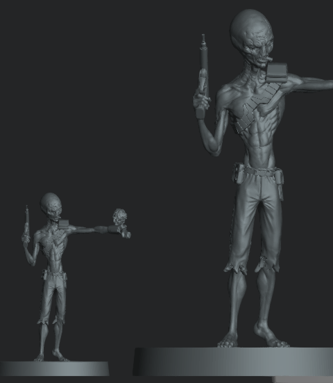 Multi-scale Raylock G’ylax resin model