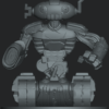 Robot Commander resin miniature