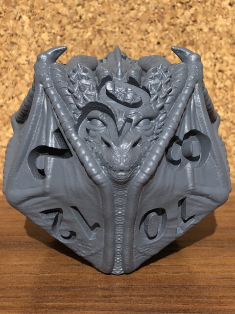 Stanley Morrison Dragon Dice D20 sculpt