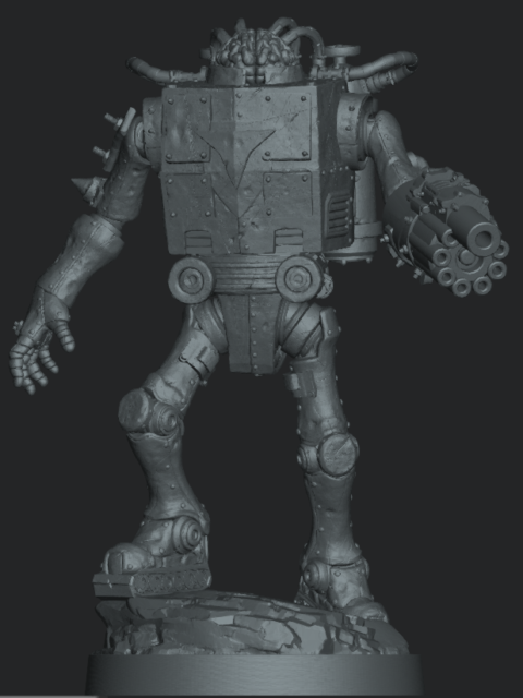 Uber Robotor resin miniature