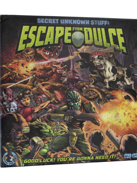 Escape from Dulce board game box front