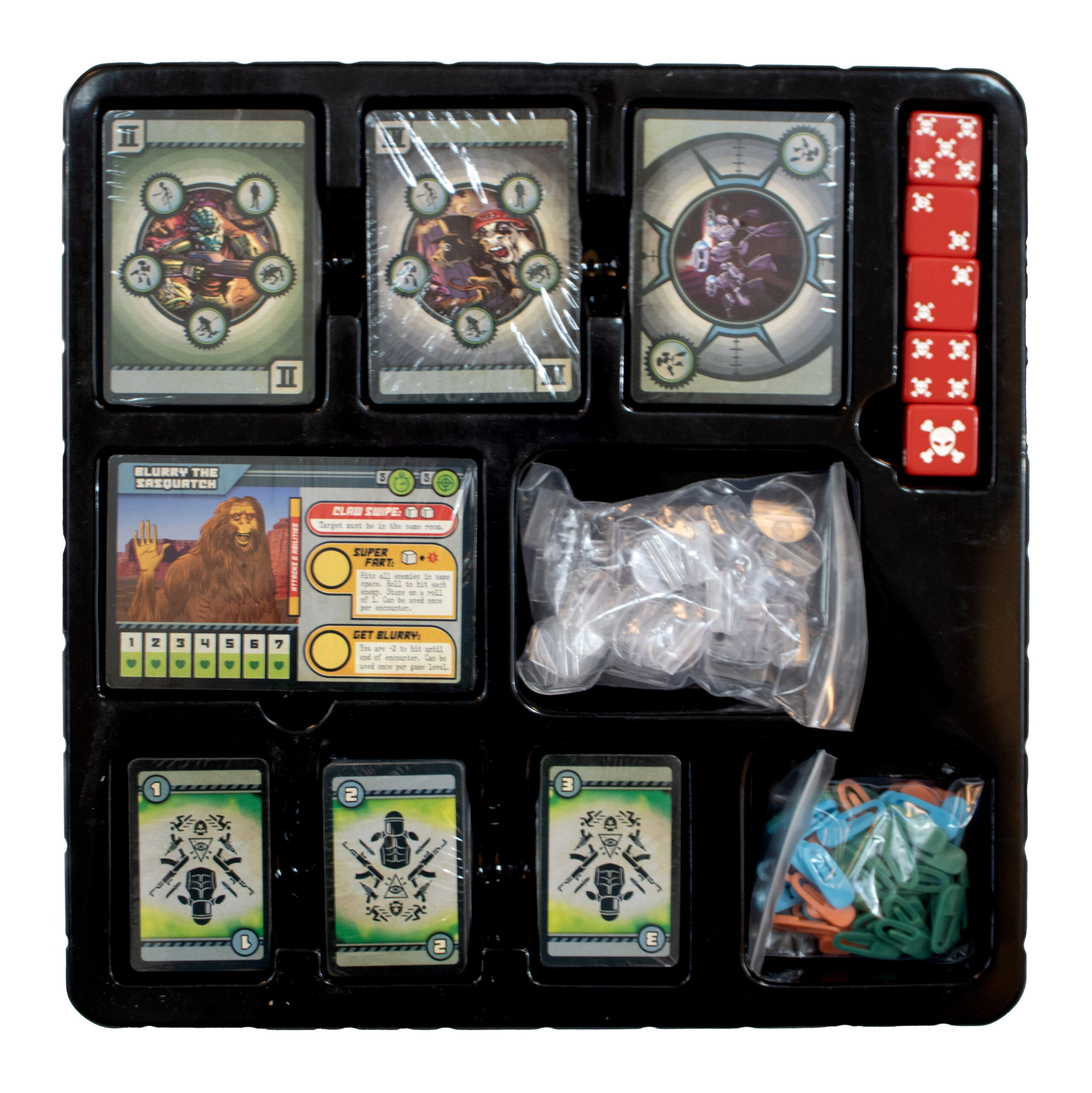 Kickstarter board game without retail box