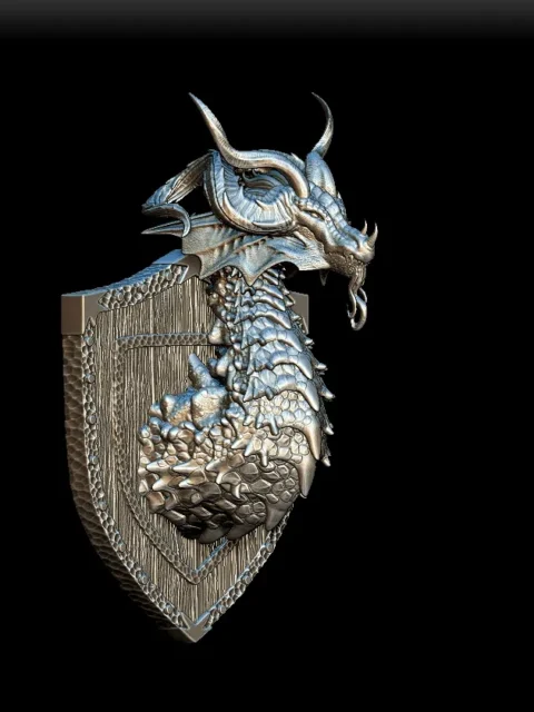 03 Garadin the Harvest Dragon Trophy Bust – Monstrous Menagerie