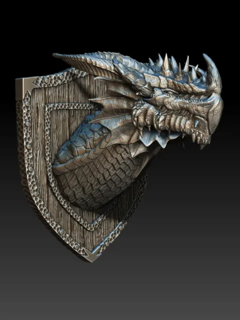 19 Kilirth The Red Dragon Trophy Bust – Monstrous Menagerie