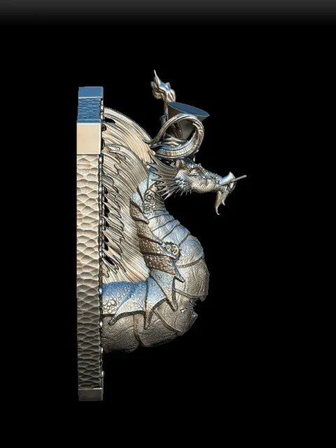 Right Profile showing hat detail, eyewear, and shield-style backing