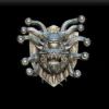 37 Hive Mother Trophy Bust – Monstrous Menagerie Angled View highlighting layered fangs and armored brow ridges