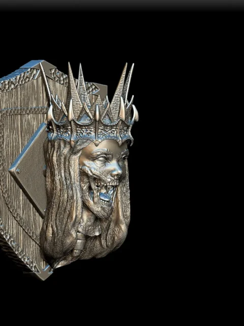 Alternative view of 46 Lich Queen Trophy Bust – Monstrous Menagerie