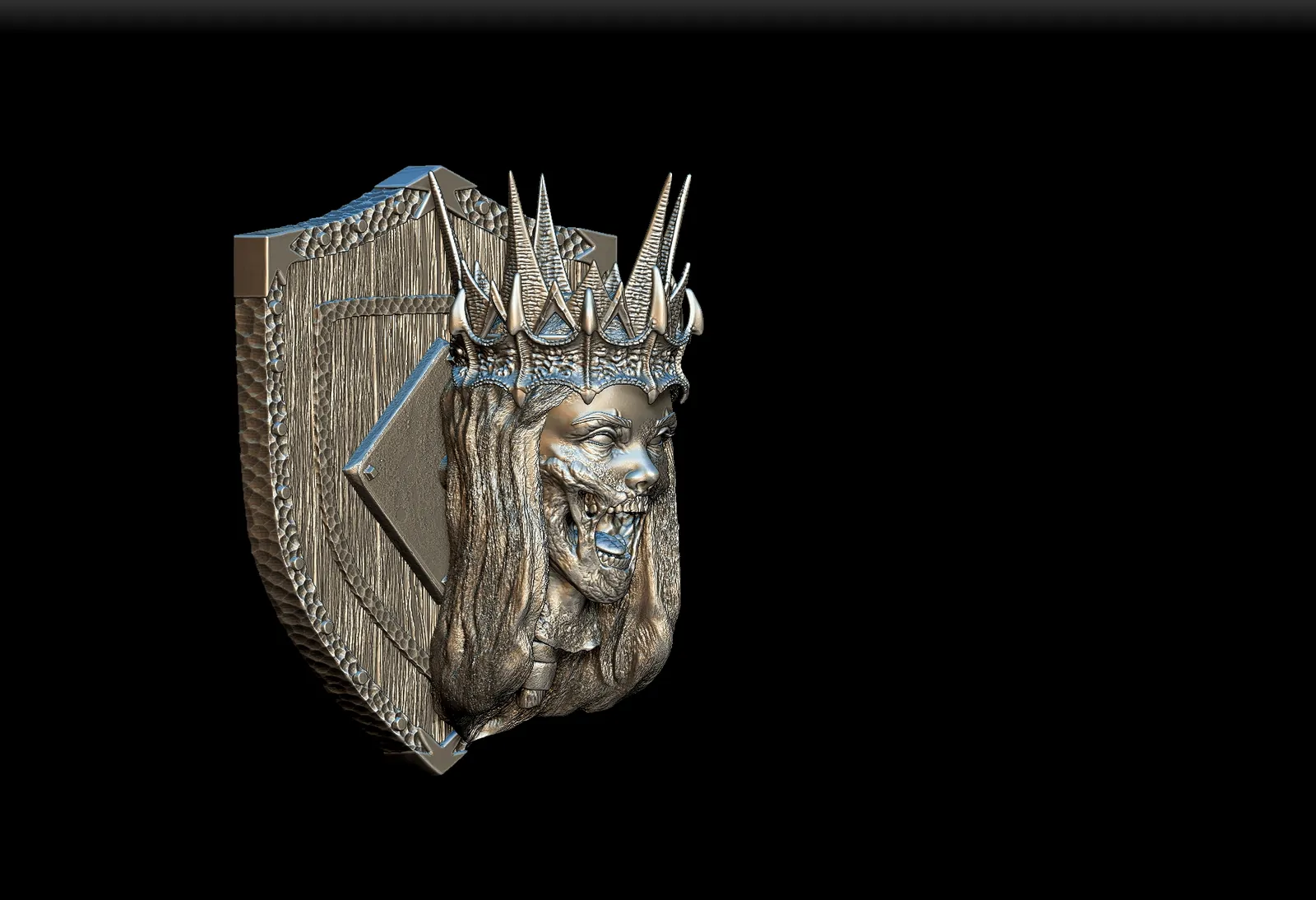 46 Lich Queen Trophy Bust – Monstrous Menagerie - Image 2