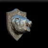 52 Dire Bear Trophy Bust – Monstrous Menagerie Front View with open roaring maw